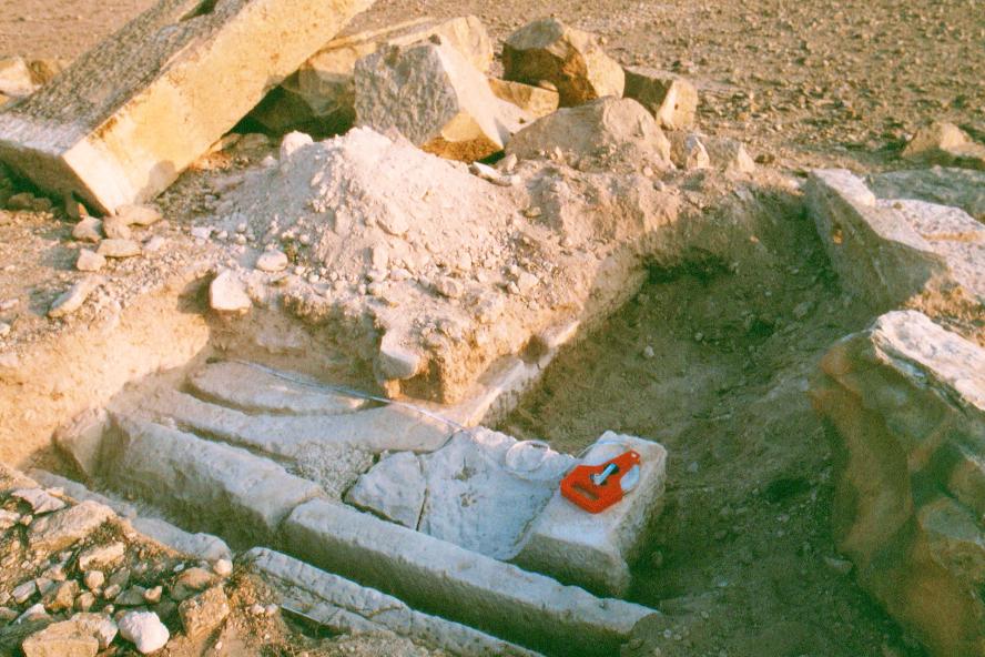 Archaeological dig in Tunisia