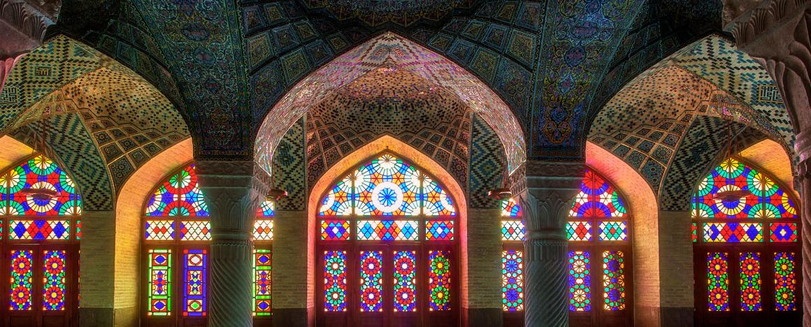 the Nasir al Mulk Mosque in Shiraz, Iran