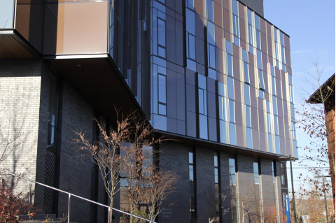 Tufts University's Science and Engineering Complex (SEC), one of the most efficient lab buildings in the country.
