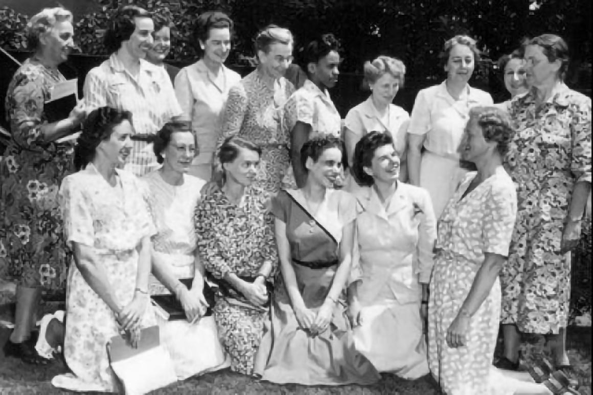 Nursery Experts at School, 1948 - from the Tufts Digital Library