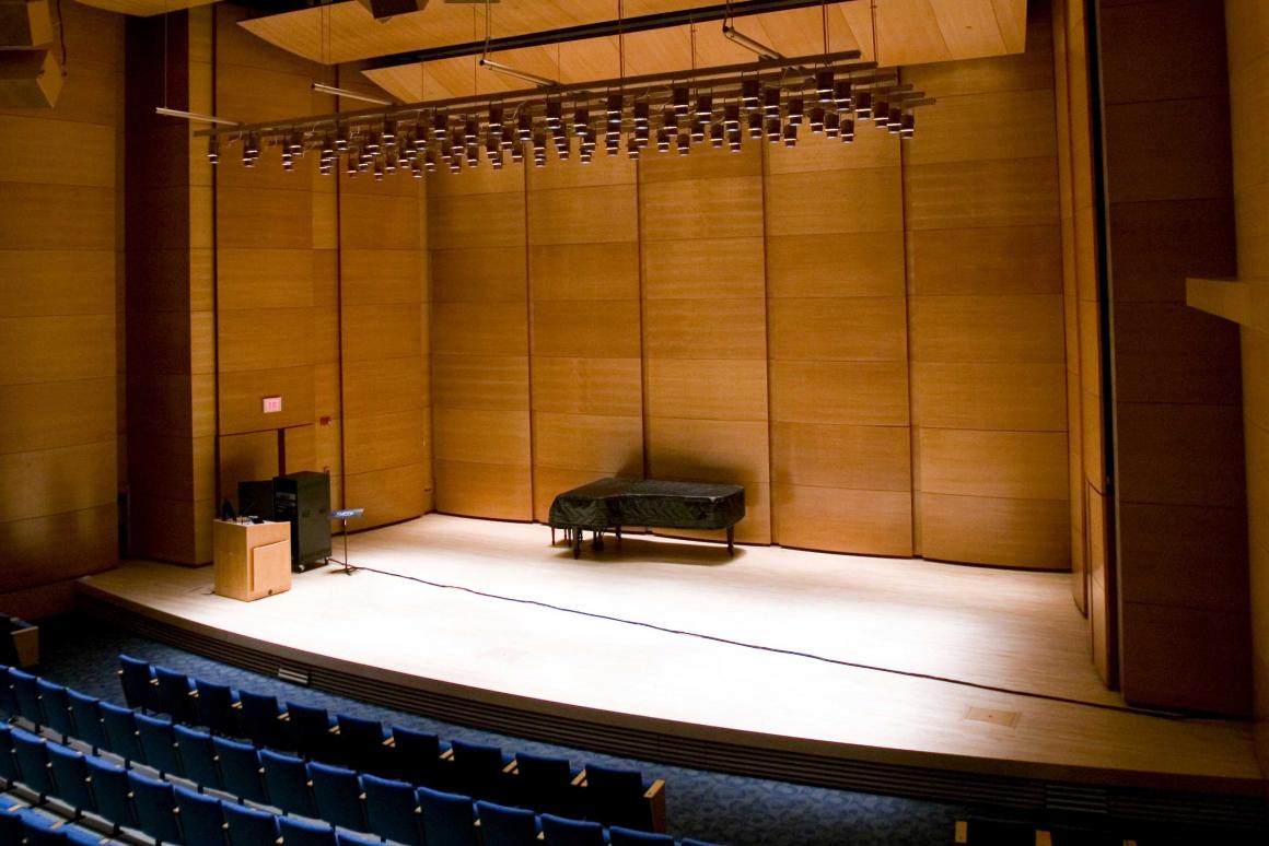 stage of Distler Performance Hall