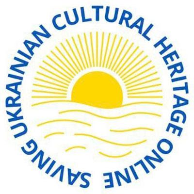 Logo for SUCHO (Saving Ukrainian Cultural Heritage Online)
