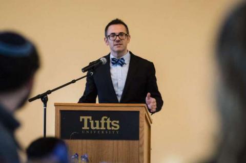 Reverend Greg McGonigle, chaplain at Tufts University. Image courtesy of Tufts University Chaplaincy.
