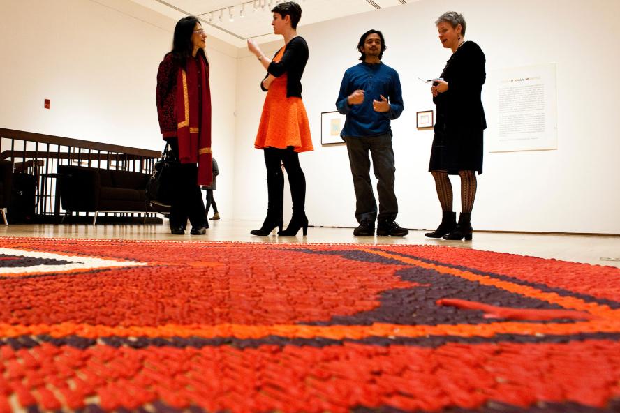 Professors speak at the Tufts Art Gallery
