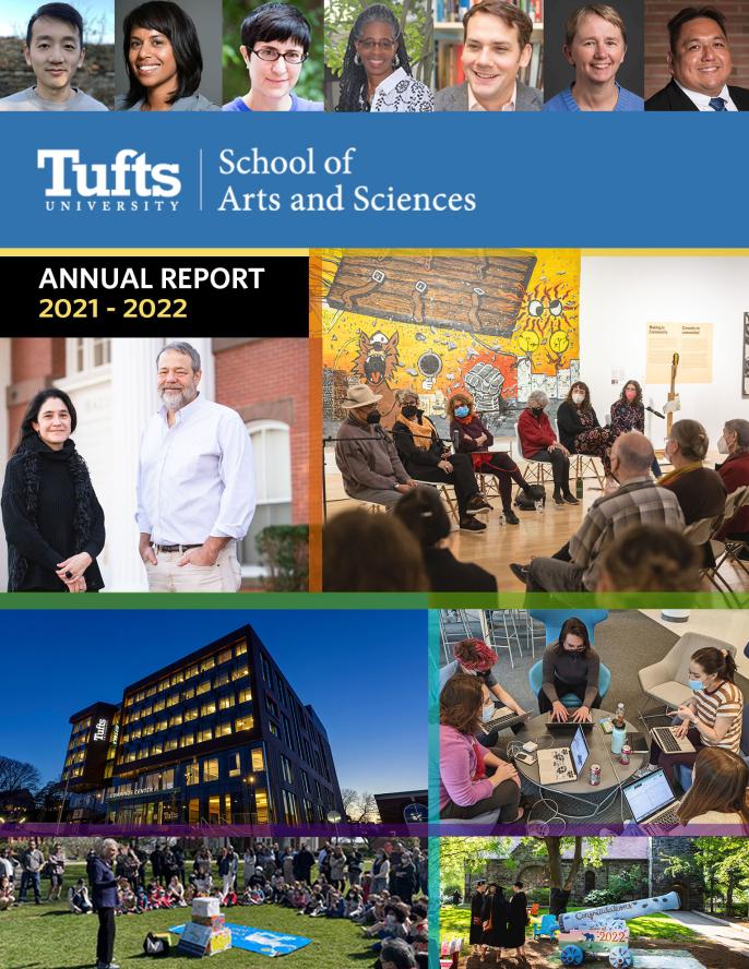 Cover of the 2021-2022 Annual Report