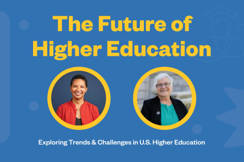 Future of Higher Education event poster