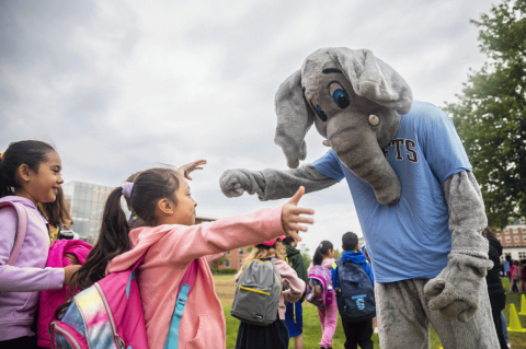 A GIF with five photos from Tufts’ campuses. Tufts photographers share their favorite images that showcase the year’s happenings across the university’s campuses