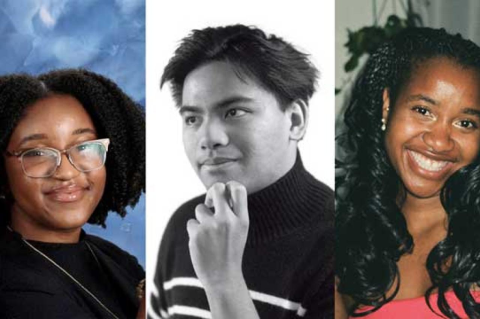 Brianna Starling, Jed Quiaoit, and Oluchi Ezekwenna