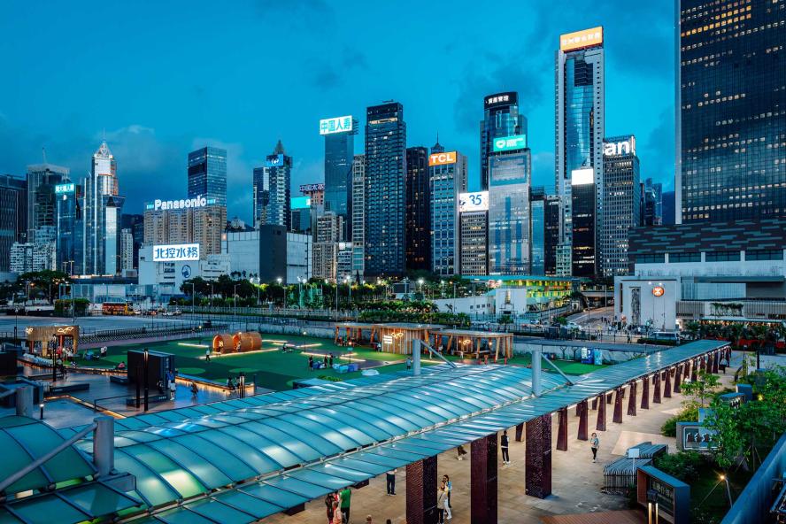 Hong Kong skyline
