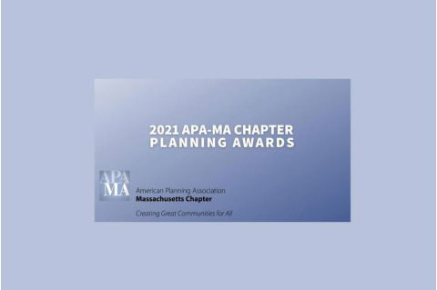 2021 American Planning Association Massachusetts Chapter Planning Awards plain graphic